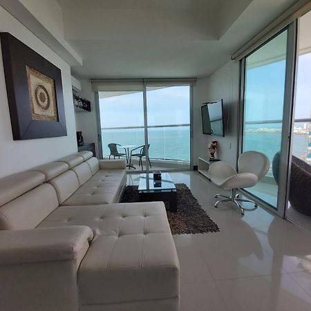 Palmetto Eliptic Luxury Beachfront Apartment Bocagrande Cartagena Eksteriør bilde