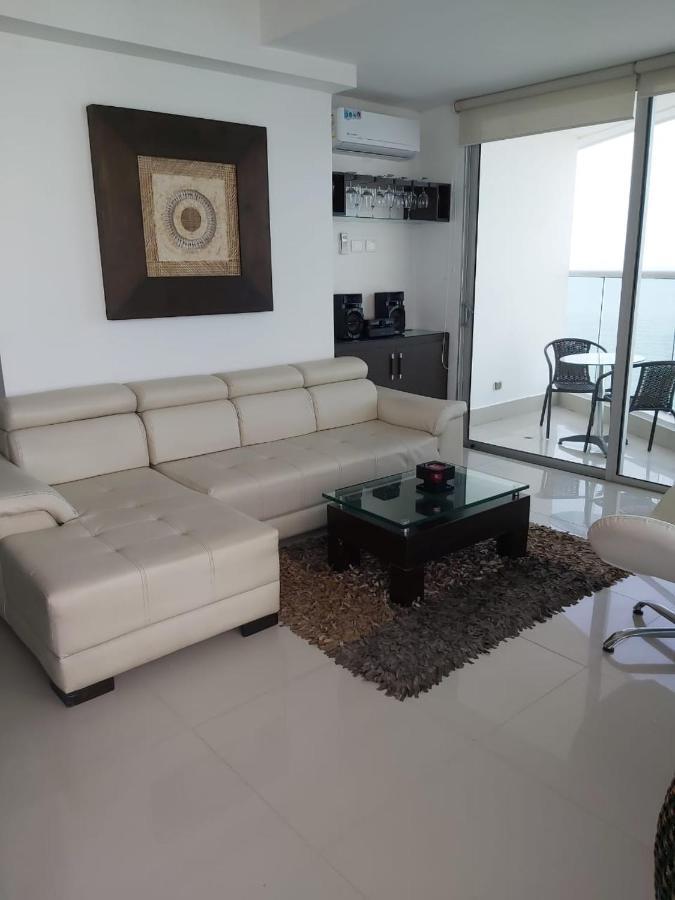 Palmetto Eliptic Luxury Beachfront Apartment Bocagrande Cartagena Eksteriør bilde