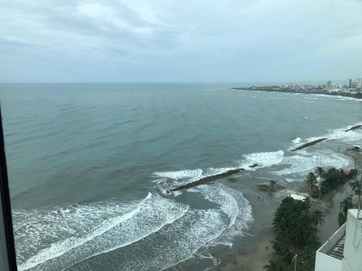Palmetto Eliptic Luxury Beachfront Apartment Bocagrande Cartagena Eksteriør bilde